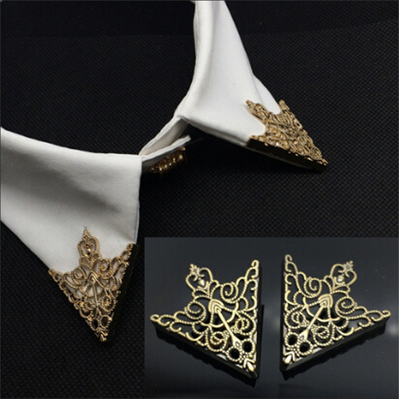Brooch Pin Gold - Modne damskie broszki, akcesoria, eleganckie broszki-igły