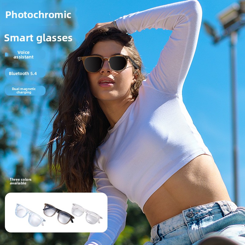 Women Accessories In English - Inteligentne okulary Bluetooth do muzyki, okulary