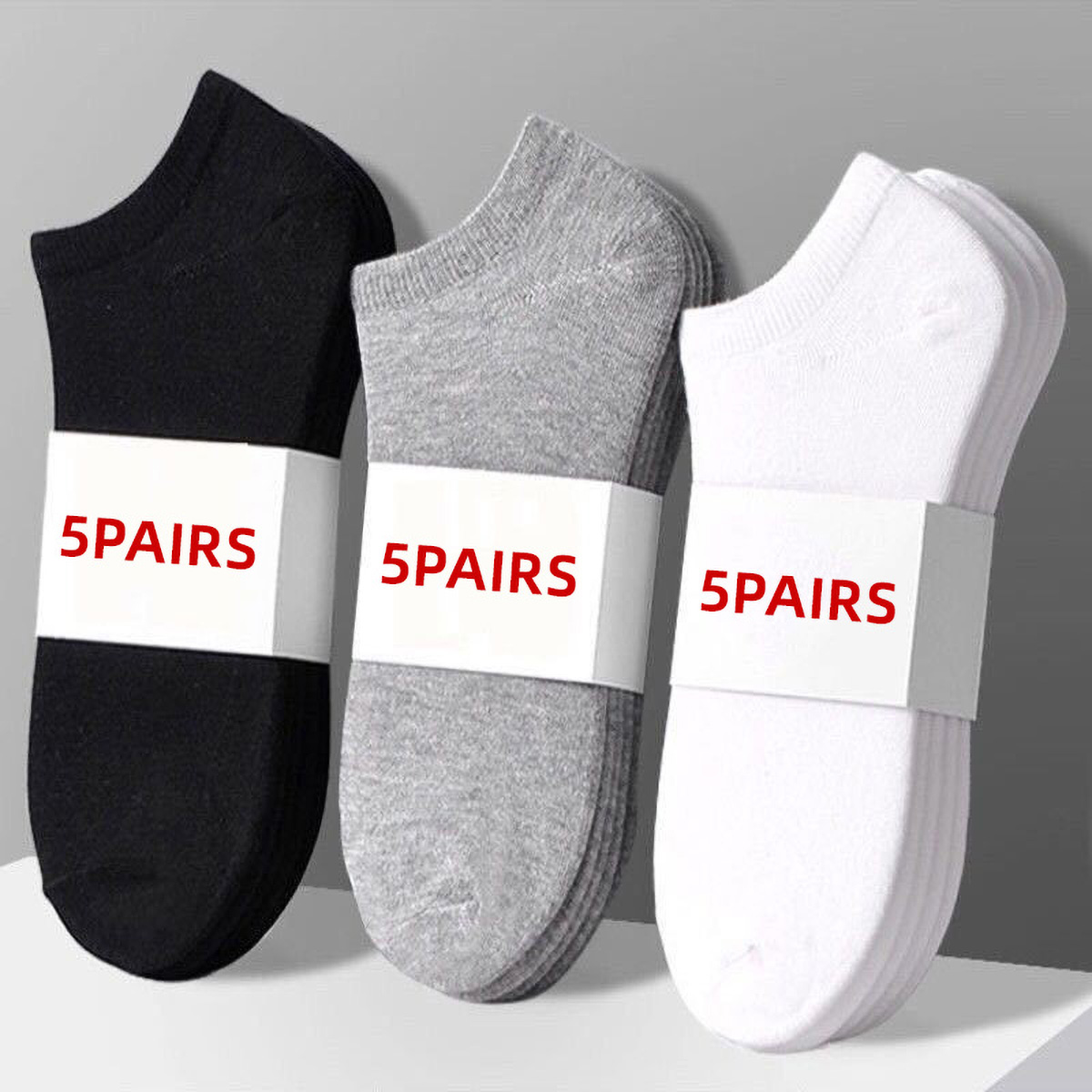 5 Par Unisexowe Skarpetki Stop – Women'S Ankle Accessories recenzja i cena