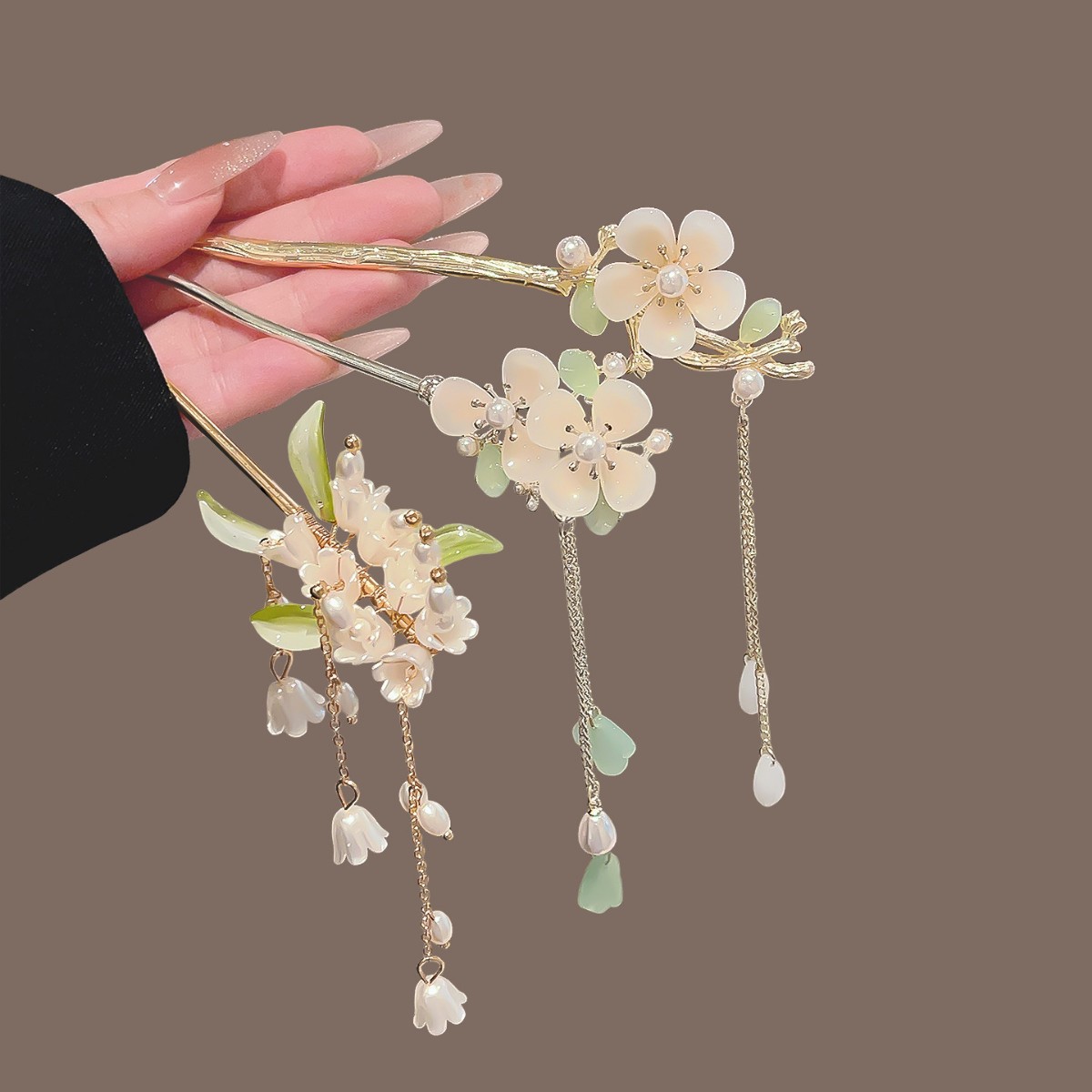 Wstążki do włosów w stylu vint – Pearl Hair Pin recenzja i cena