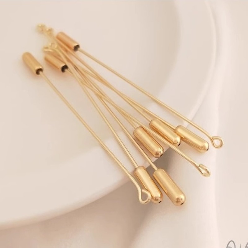 Broszka z 9 znakami, długa szp – Brooch Pin Gold recenzja i cena