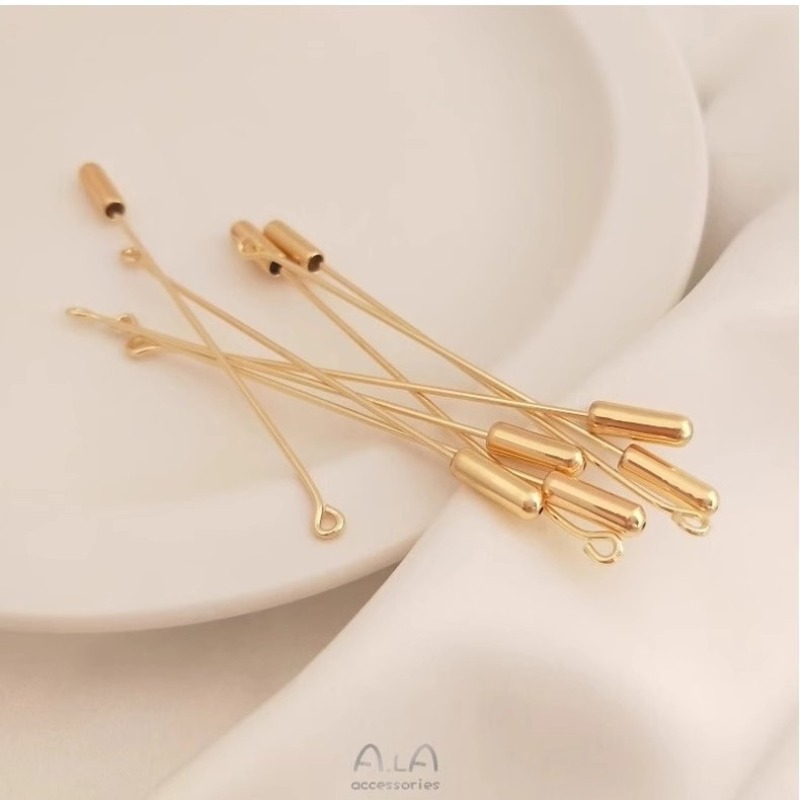 Broszka z 9 znakami, długa szp – Brooch Pin Gold recenzja i cena