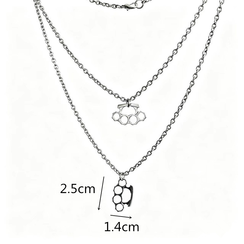 Punkowy naszyjnik damski ze st – Women Accessories In English recenzja i cena