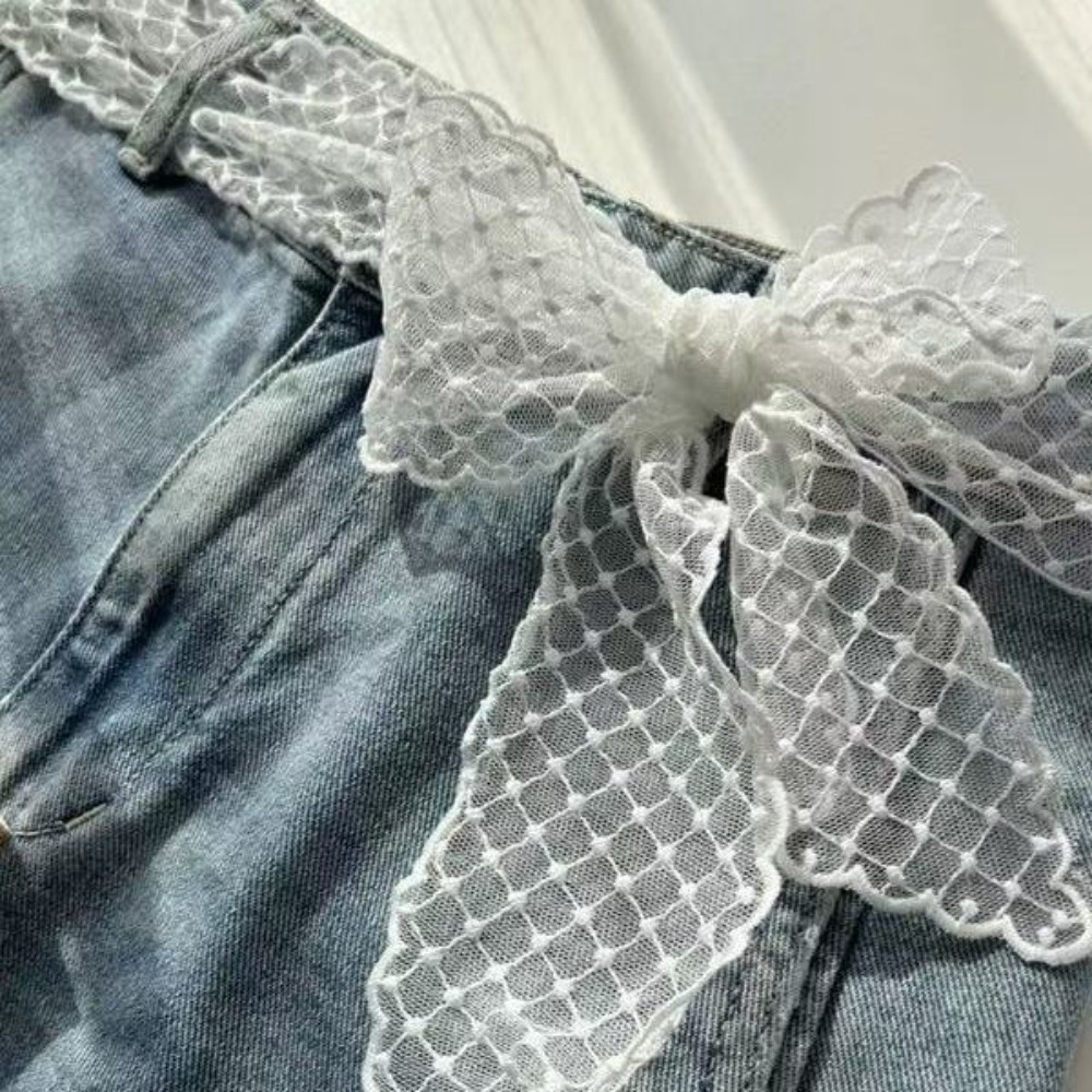 Słodki biały koronkowy pasek d – Women'S Accessories recenzja i cena