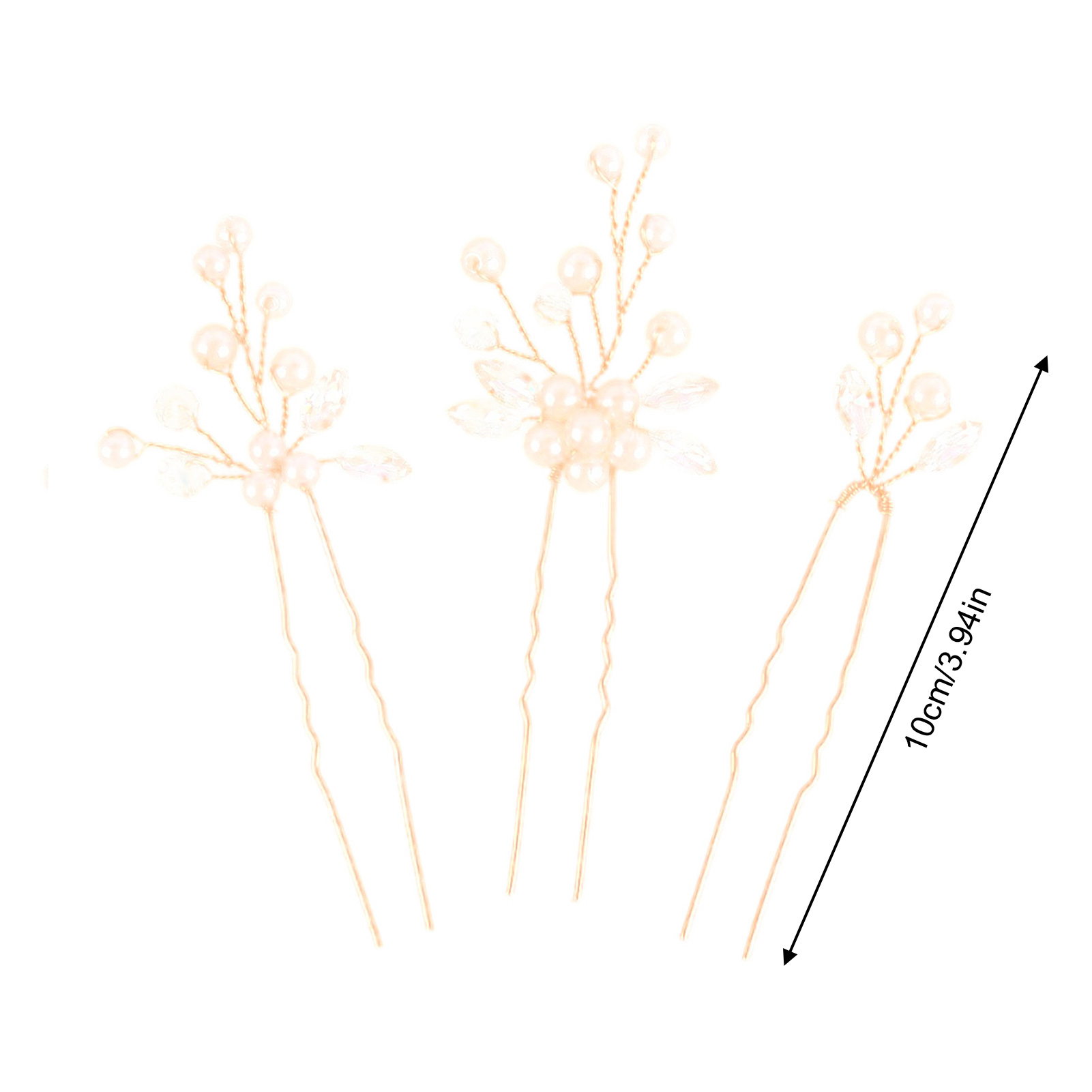 3 szt. Wsuwki do włosów dla pa – Pearl Hair Pin recenzja i cena