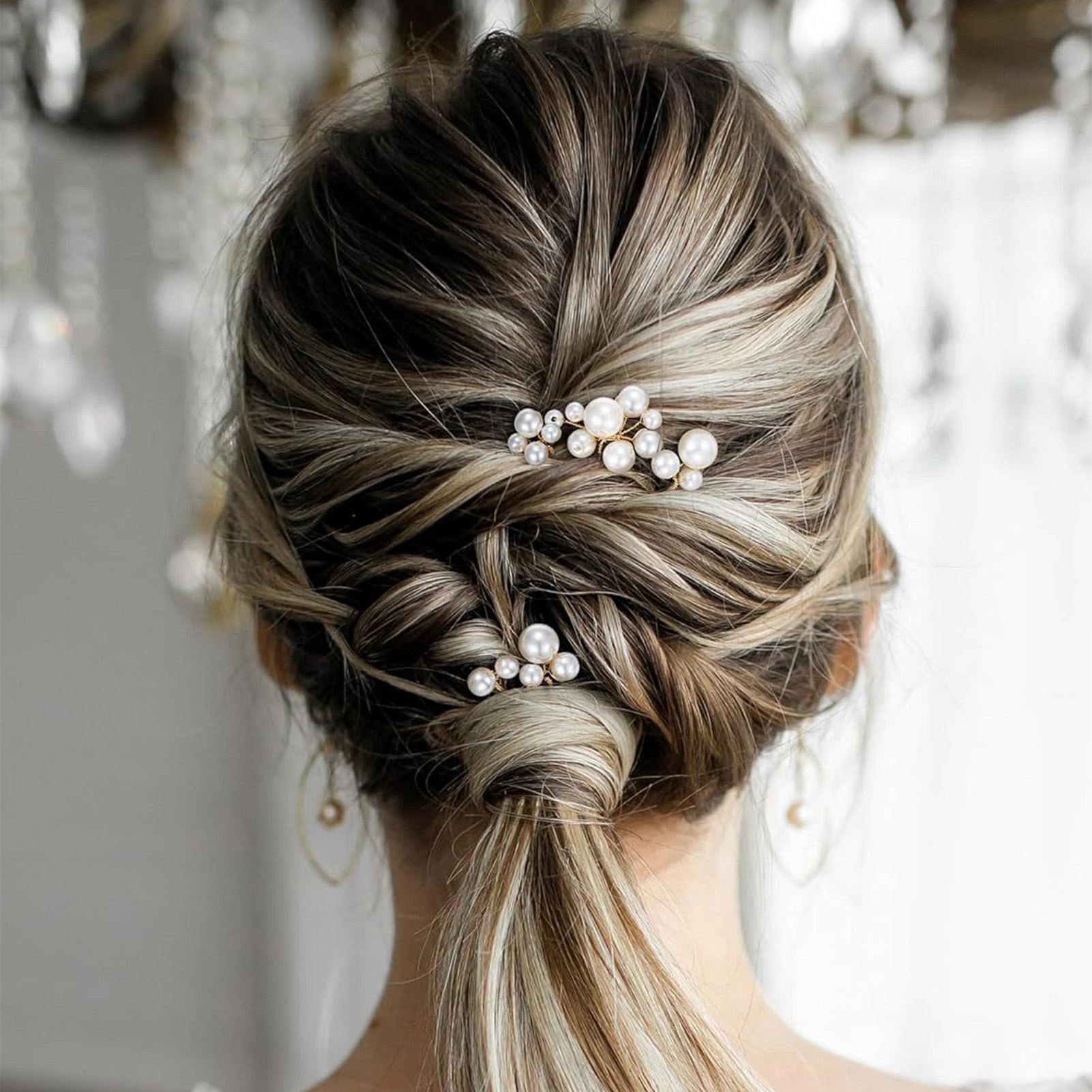 3 szt. Wsuwki do włosów dla pa – Pearl Hair Pin recenzja i cena
