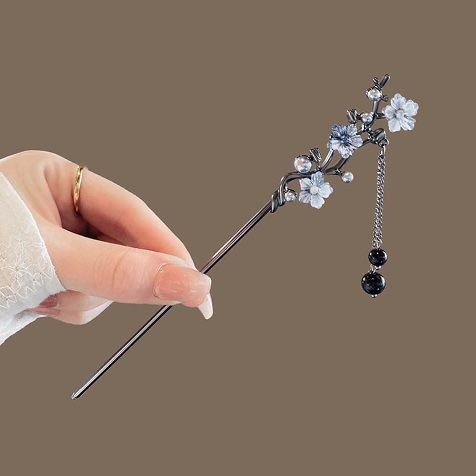 Chińskie szpilki do włosów w s – Pearl Hair Pin recenzja i cena