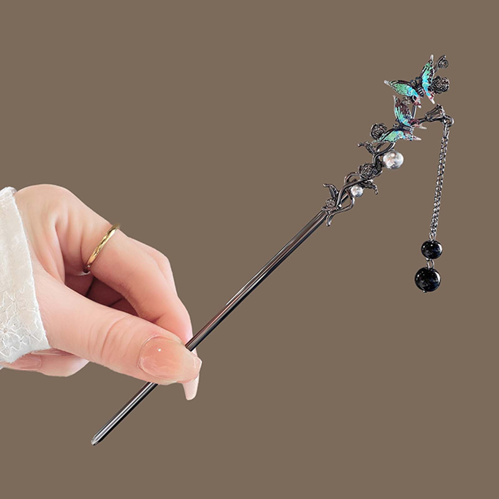 Chińskie szpilki do włosów w s – Pearl Hair Pin recenzja i cena