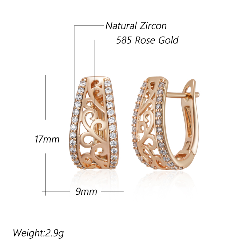 Kienl Hot 5885 Kolczyki angiel – Women Accessories In English recenzja i cena