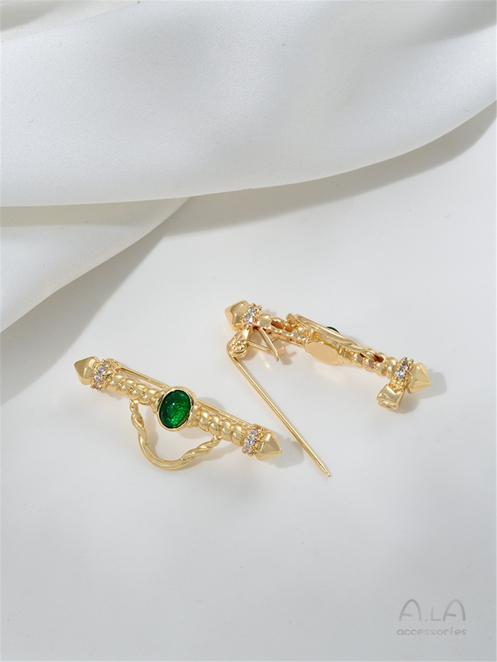 14-karatowe złoto grawerowane  – Brooch Pin Gold recenzja i cena