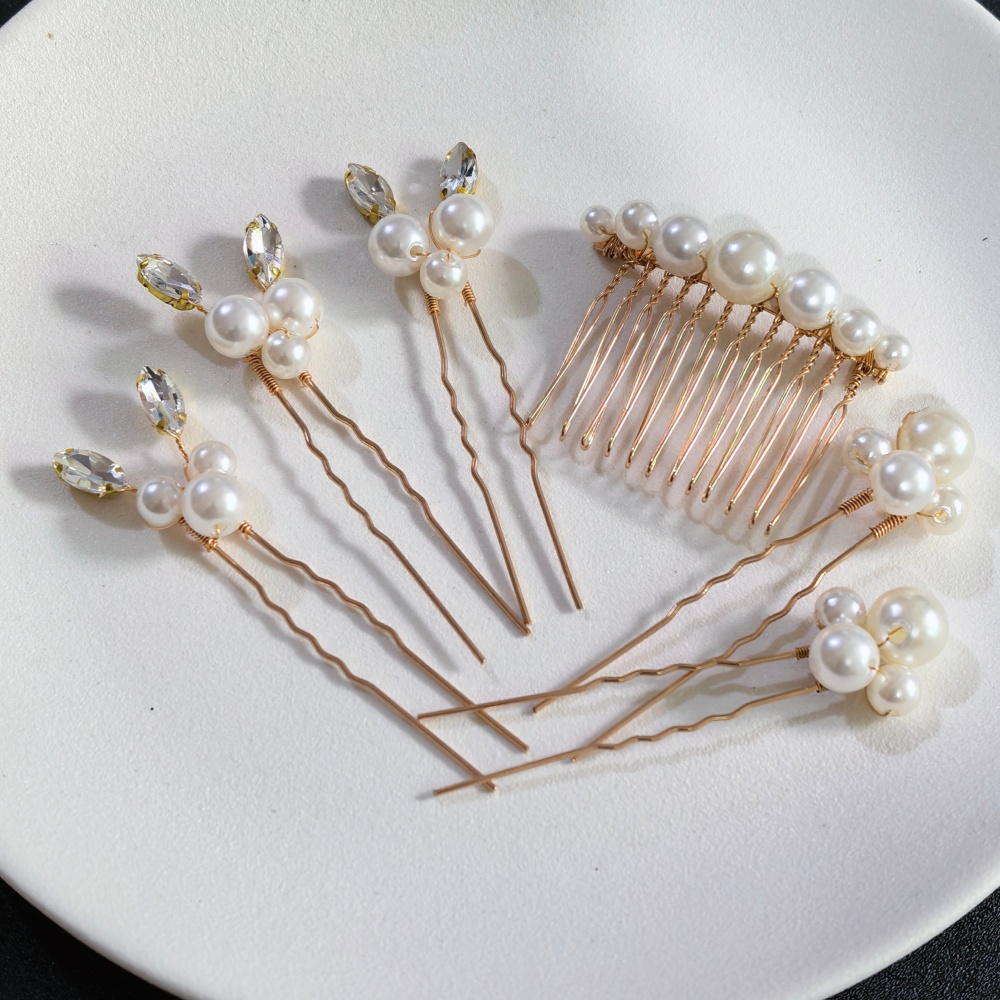 Zestaw spinek do włosów z perł – Pearl Hair Pin recenzja i cena