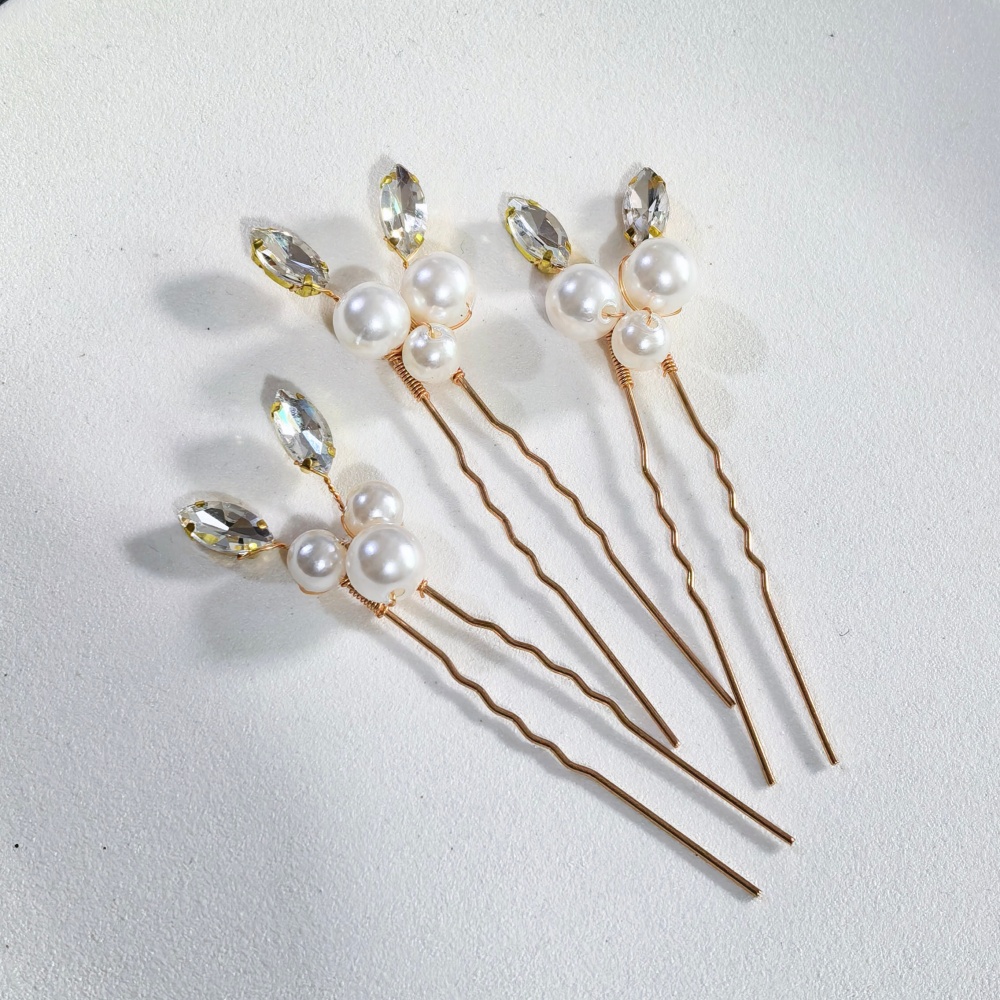 Zestaw spinek do włosów z perł – Pearl Hair Pin recenzja i cena