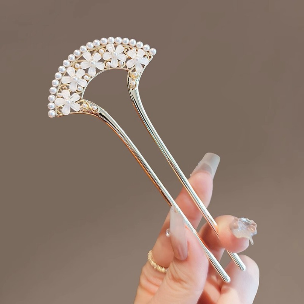 1 szt. Wykwintna Modna Eleganc – Pearl Hair Pin recenzja i cena