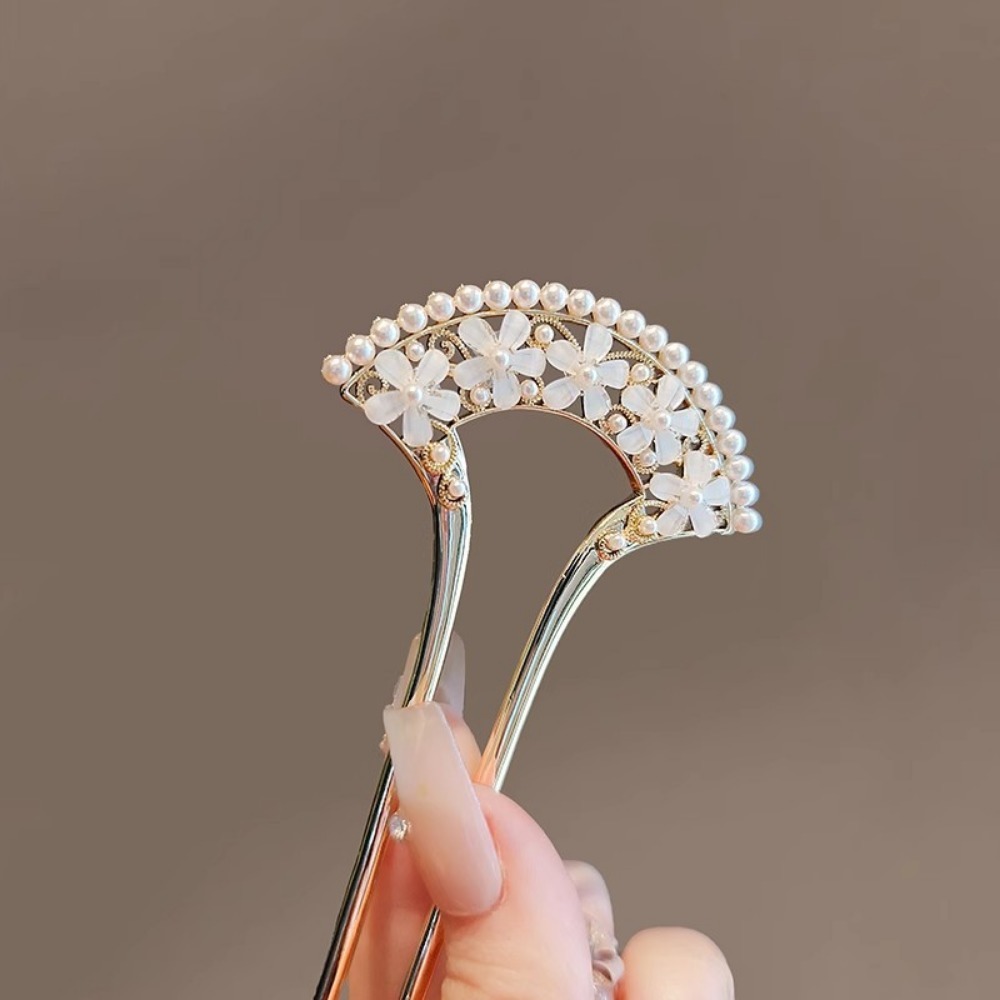1 szt. Wykwintna Modna Eleganc – Pearl Hair Pin recenzja i cena
