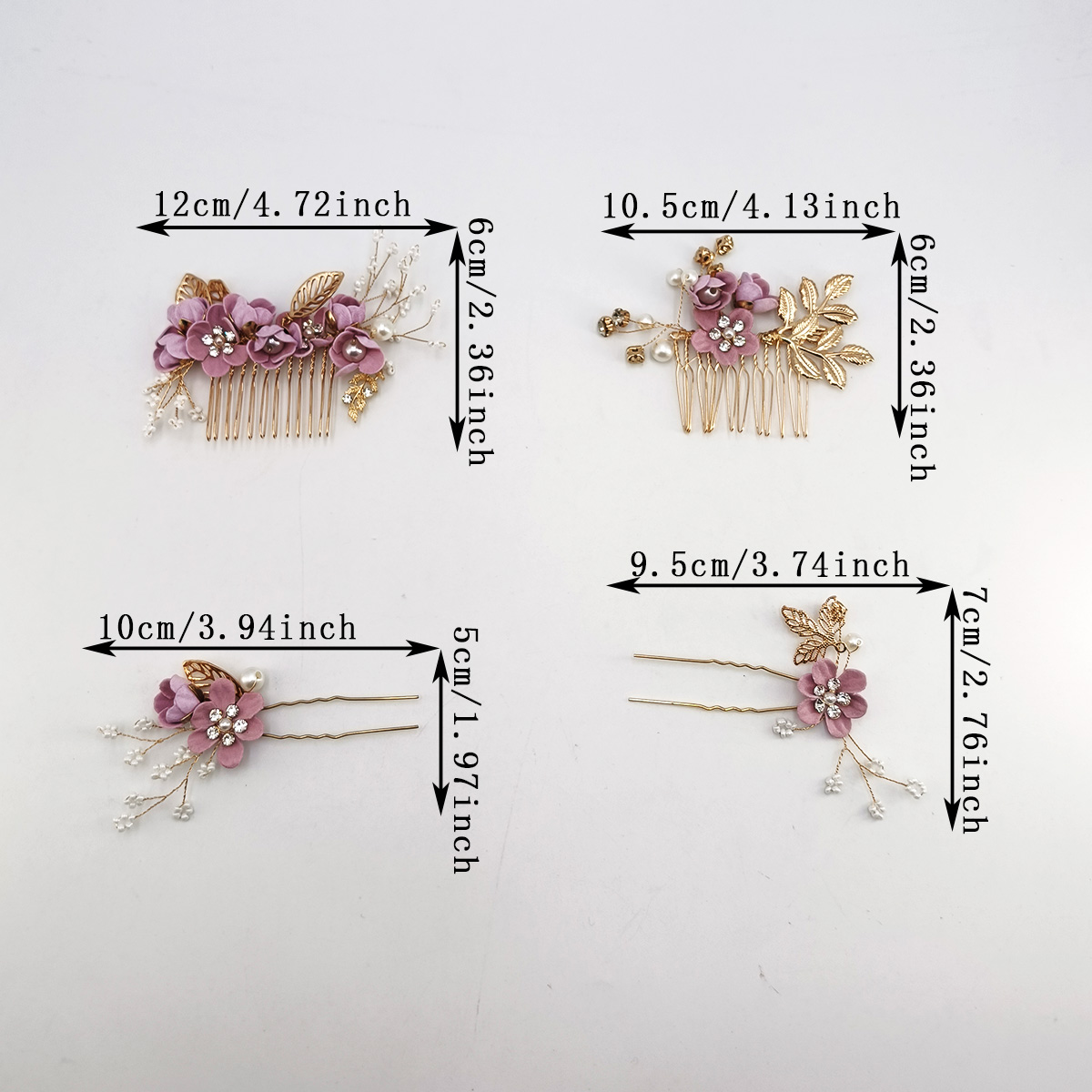 4szt Pearl Zircon Luxury Hair  – Pearl Hair Pin recenzja i cena