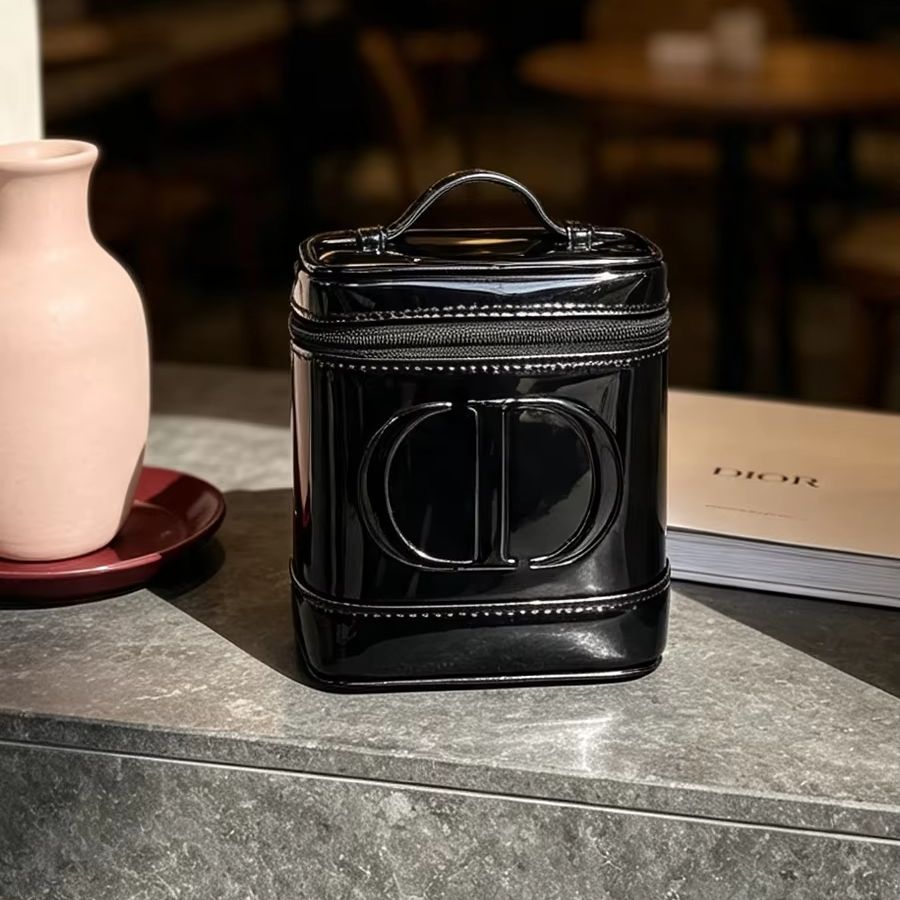 Torebka DIOR, czarna, siatkowa – Women Accessories Pouch recenzja i cena