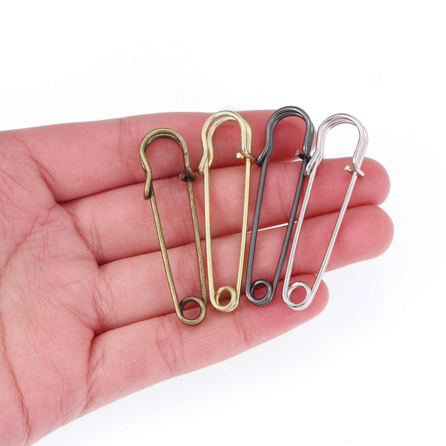 20 sztuk 50mm metalowe agrafki – Brooch Pin Gold recenzja i cena